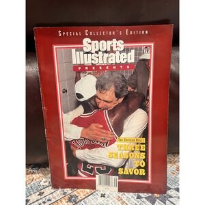Sports Illustrated Presents 3 Seasons To Savor 1993 Chicago Bulls Basketball EUC